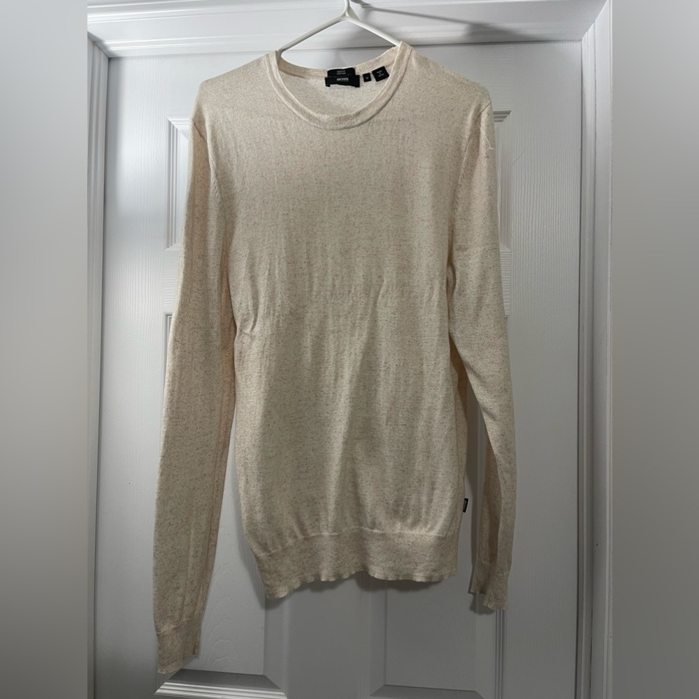 Hugo Boss Oat/Cream Sweater
